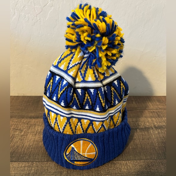 Warriors Mitchell & Ness Beanie - Picture 6 of 6